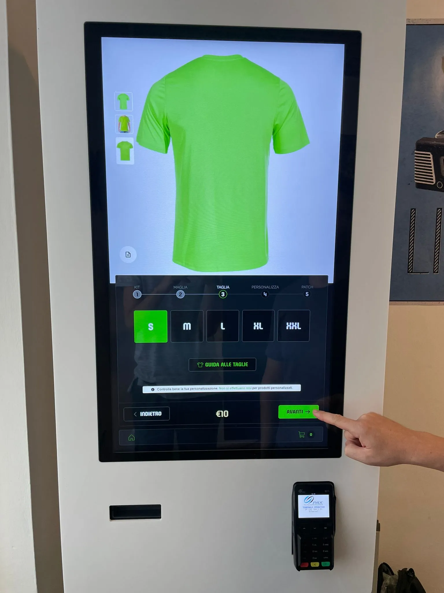 kiosk screenshot 1