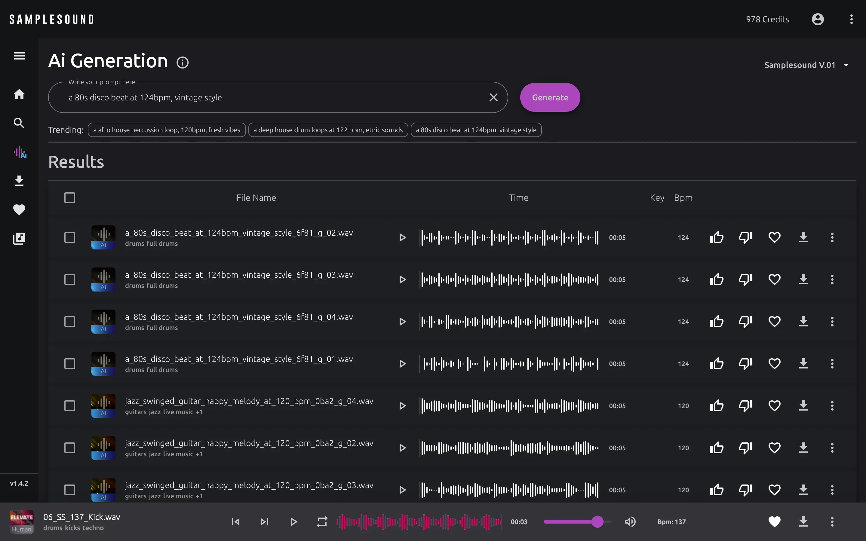 custom application development for AI sound generation